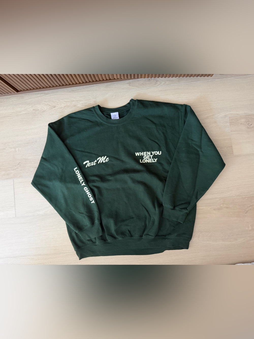 Lonely Ghost - Text Me When You Get Lonely Crewneck